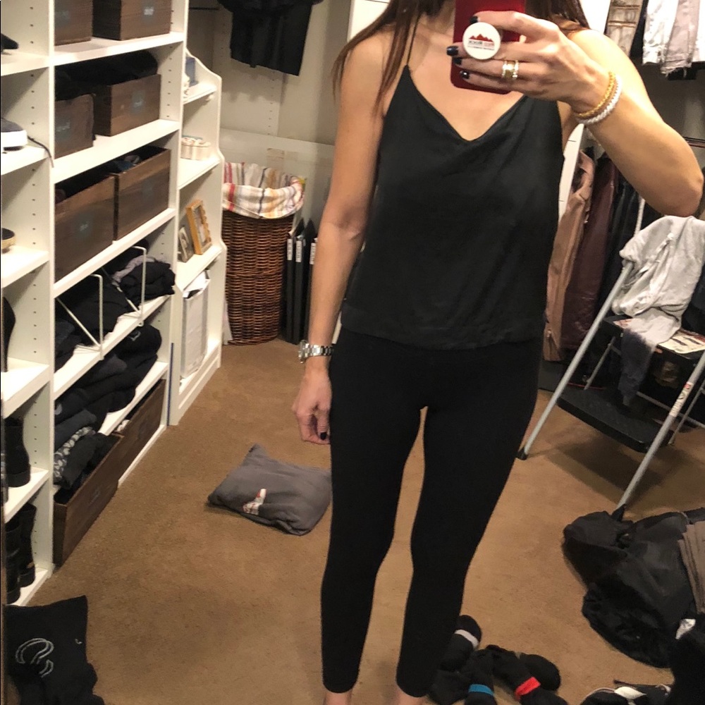 Lululemon breezy singlet size 4 black